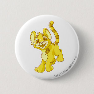 Bóton Redondo 5.08cm Ouro de Kougra