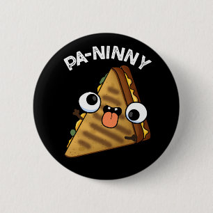 Bóton Redondo 5.08cm Pa-ninny Funny Panini Pun Dark BG