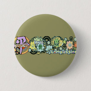 Bóton Redondo 5.08cm pacielovecompaixão