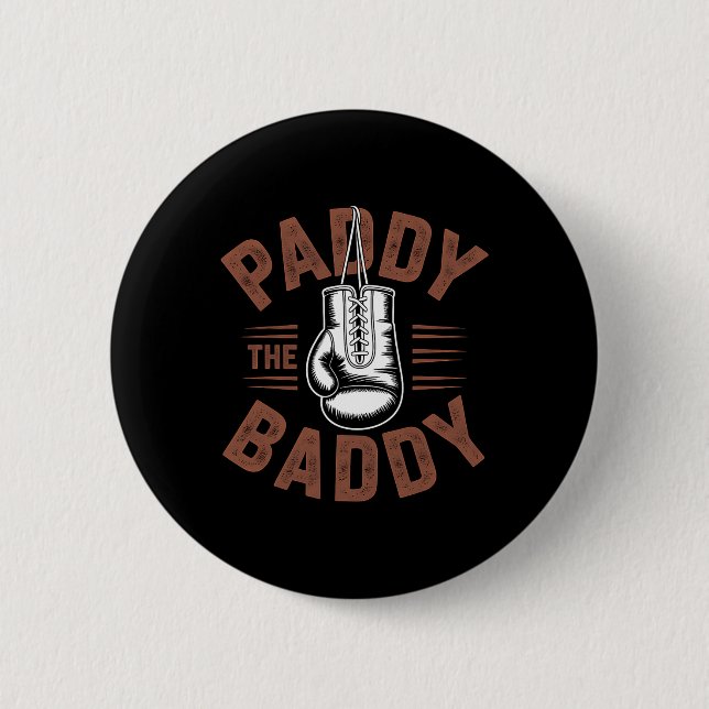 Bóton Redondo 5.08cm Paddy Baddy Irish Boxing Gift (Frente)