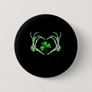 Bóton Redondo 5.08cm Paddy de Dia de São Patrício de Shamrock para o co