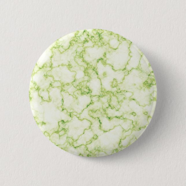 Bóton Redondo 5.08cm Padrão Verde Marble (Frente)
