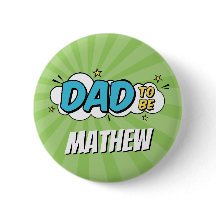 Pai de Chá de fraldas Super Herói do Livro de BD