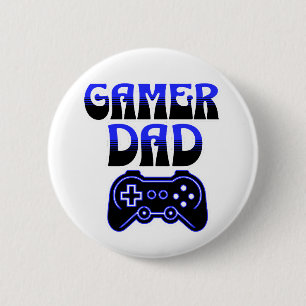 Bóton Redondo 5.08cm Pai Gamer
