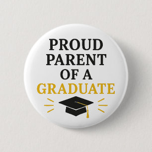 Bóton Redondo 5.08cm Pai Orgulhoso de um Formando