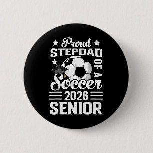 Bóton Redondo 5.08cm Pai Orgulhoso De Um Veterano De Futebol 2026 Gradu