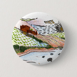 Bóton Redondo 5.08cm País galês