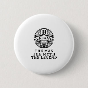Bóton Redondo 5.08cm Pais personalizados    dia o homem a lenda do mito