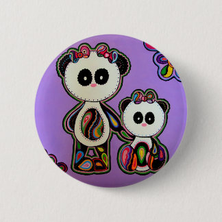 BÓTON REDONDO 5.08CM PAISLEYPANDAS