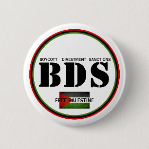 Bóton Redondo 5.08cm Palestina livre