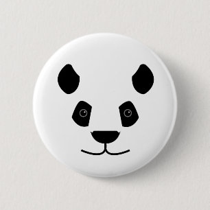 Bóton Redondo 5.08cm Panda