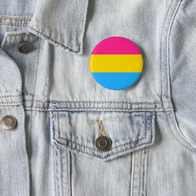 Bóton Redondo 5.08cm Pansexual Pride (Pan Flag) (In Situ)