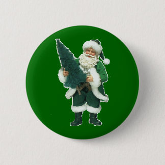 Bóton Redondo 5.08cm Papai noel irlandês