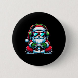 Bóton Redondo 5.08cm Papais noeis De Jogo De Jogo Para Jogo De Natal Xm