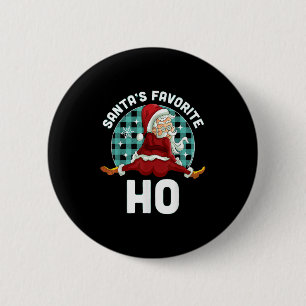 Bóton Redondo 5.08cm Papais noeis Favoritos Ho - Natal dos Papais noeis