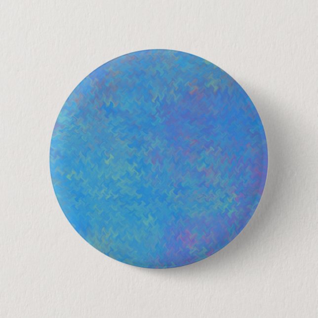 Bóton Redondo 5.08cm Papel Marmoreado Azul Bonito (Frente)