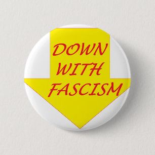 Bóton Redondo 5.08cm Para baixo com fascismo