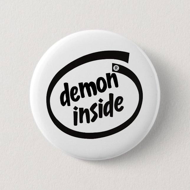 Bóton Redondo 5.08cm para dentro (Frente)