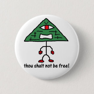 Bóton Redondo 5.08cm Para não ser Pin livre