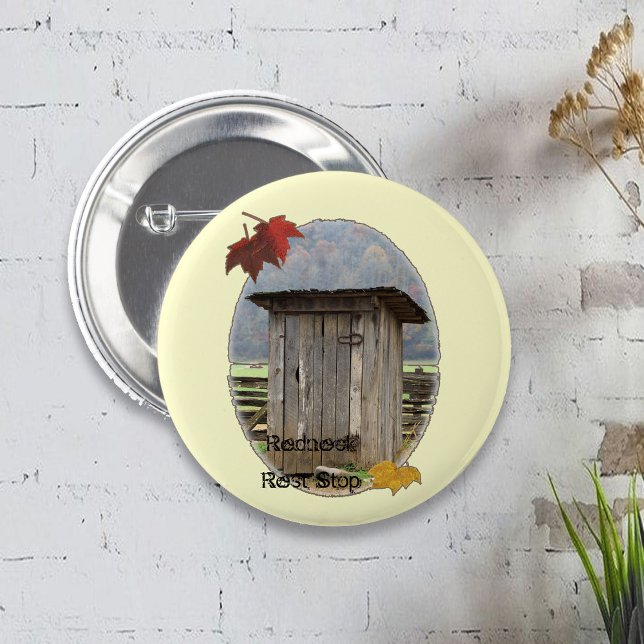 Bóton Redondo 5.08cm Parada de Descanso do Canalha (Criador carregado)