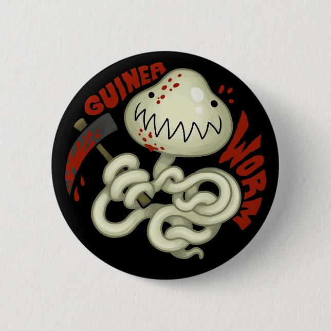 Bóton Redondo 5.08cm PARASITA: Sem-fim de Guiné (Frente)