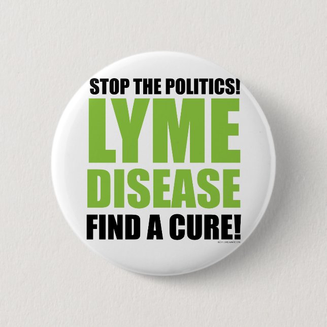 Bóton Redondo 5.08cm Pare a política (Frente)