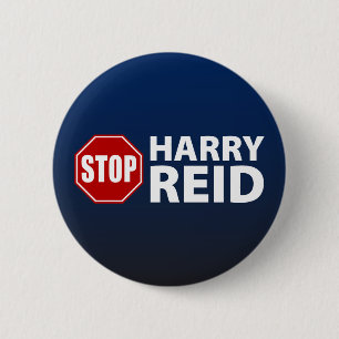 Bóton Redondo 5.08cm Pare Harry Reid