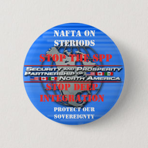 Bóton Redondo 5.08cm Pare o botão dos SPP