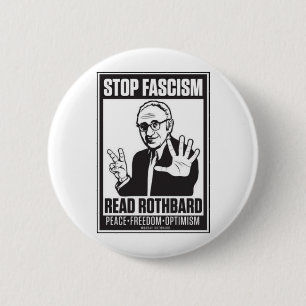Bóton Redondo 5.08cm Pare o fascismo