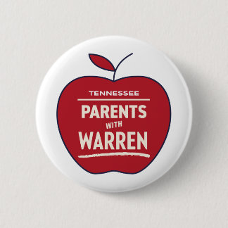 Bóton Redondo 5.08cm Parentes Do Tennessee Com Elizabeth Warren