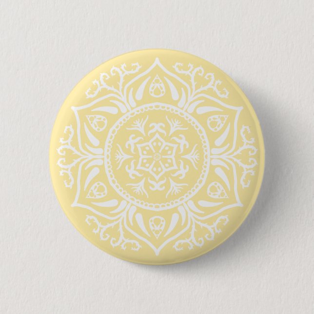 Bóton Redondo 5.08cm Parergaminho Mandala (Frente)