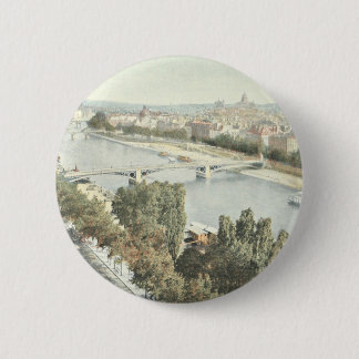 Bóton Redondo 5.08cm Paris, La Seine