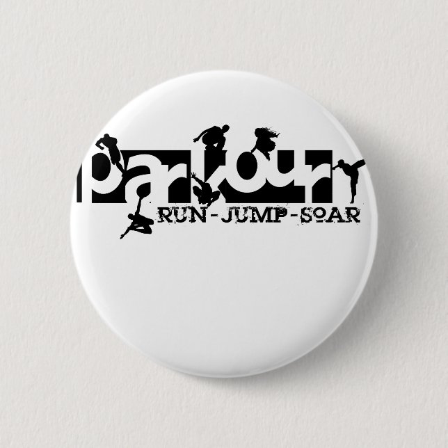 Bóton Redondo 5.08cm Parkour (Frente)