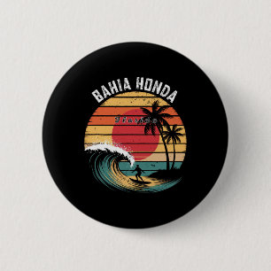 Bóton Redondo 5.08cm Parque Estadual de Hia Honda, Flórida, Praia, Surf