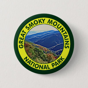 Bóton Redondo 5.08cm Parque nacional de Great Smoky Mountains