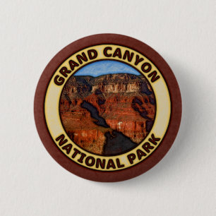 Bóton Redondo 5.08cm Parque nacional do Grand Canyon