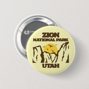 Bóton Redondo 5.08cm Parque Nacional Zion