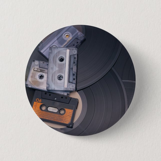 Bóton Redondo 5.08cm Partido retro (Frente)