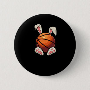 Bóton Redondo 5.08cm Páscoa De Basquete Orelha Crianças De Páscoa Caça