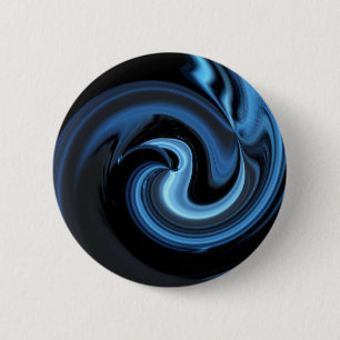 Bóton Redondo 5.08cm Pássaro Azul abstrato *personalize*