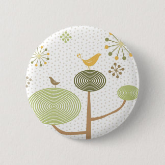 Bóton Redondo 5.08cm Pássaros no design 3 Botton1 do amor
