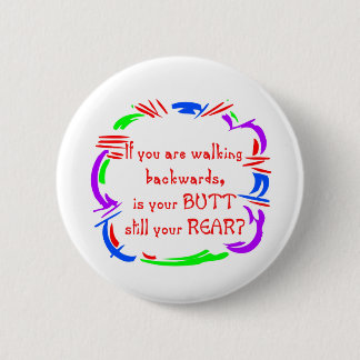 Bóton Redondo 5.08cm Passeio para trás