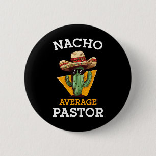 Bóton Redondo 5.08cm Pastor Médio Não-Pastor Líder Religioso Cin
