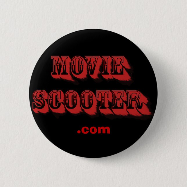 Bóton Redondo 5.08cm Patinete do botão (Frente)