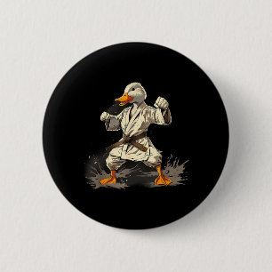 Bóton Redondo 5.08cm Pato de Judô Pato de Taekwondo Pato de MMA Aquarel