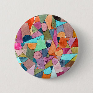 Bóton Redondo 5.08cm Paul Klee intitulado