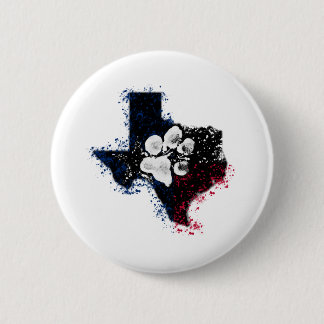 Bóton Redondo 5.08cm Pawsitively Texas esplêndido