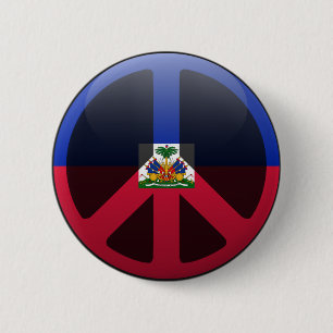 Bóton Redondo 5.08cm Paz em Haiti