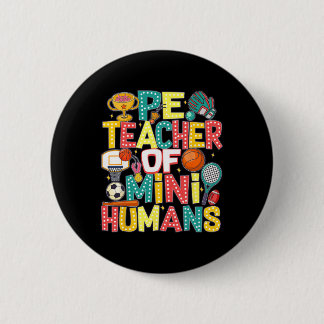 Bóton Redondo 5.08cm Pe Teacher Byck To School Physical Education Gym T