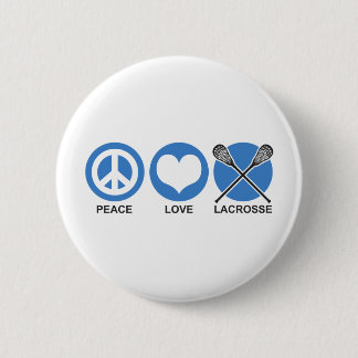 Bóton Redondo 5.08cm Peace Love Lacrosse